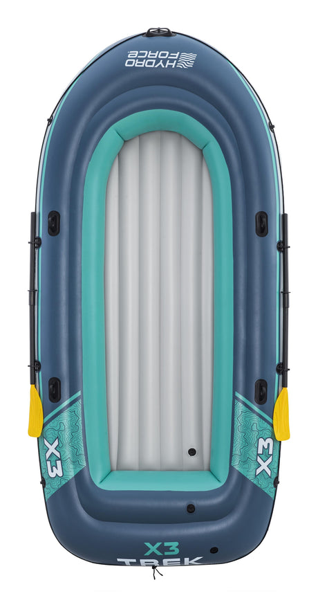 Bateau gonflable - Bestway - Trek X3 - 3 personnes - 294 x 137 cm - PVC durable