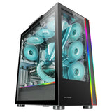 Boitier Grand Tour E-ATX Mars Gaming MC-Ult avec panneaux vitrés (Noir)
