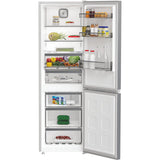 Réfrigérateur combiné - WHIRLPOOL - WHK26363XP6E - 316 L - Dual NoFrost - 6e sens - Classe C - 186.5x59.5x66.3 - Inox