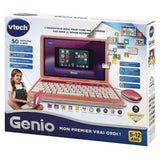 Ordinateur pour enfant VTECH Genio - Clavier AZERTY, souris, écran 5'', mémoire 8GB - Rose