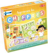 Apprenons les chiffres - Jeu éducatif - TACTIC - 2 joueurs et plus - Des 4 ans