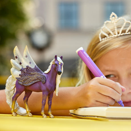 Figurine Pegase des étoiles, jument, Schleich 70579 Bayala, des 5 ans