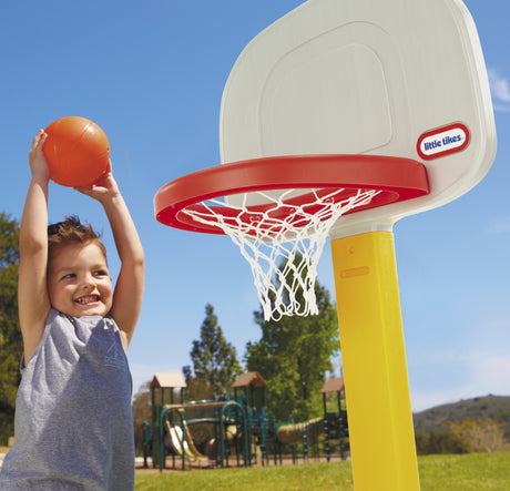 Petit Panier de Basket - Little Tikes - Kit de Basketball - La hauteur est réglable - A partir de 18 mois jusqu'a 5 ans