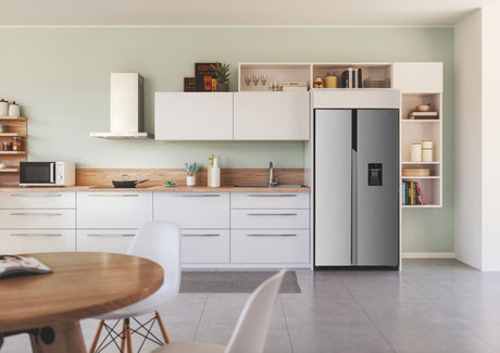 Réfrigérateur Américain - CANDY - CHSBSO-6174XWD - No Frost - Classe E - 529 L - 39 dB - Inox