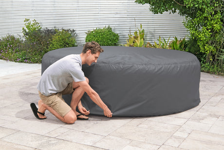 BESTWAY - Couverture thermique EnergySense™ pour spas rond 236 x 71 cm