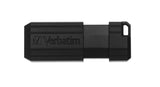 ClïÂ¿Â½ USB 2.0 Verbatim PinStripe - 64Go (Noir)