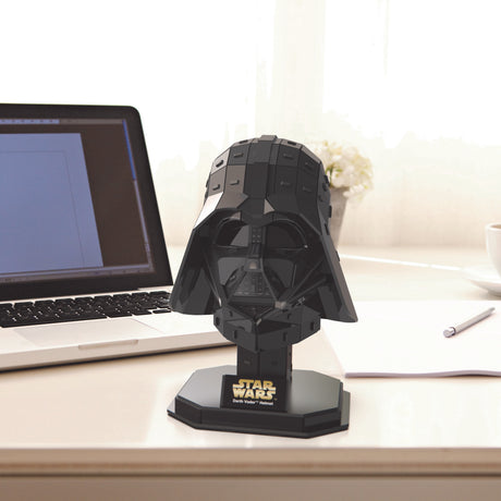 Spin Master Puzzle 4D Build Star Wars Star Wars Casque de Dark Vador modele 3D figurine a assembler