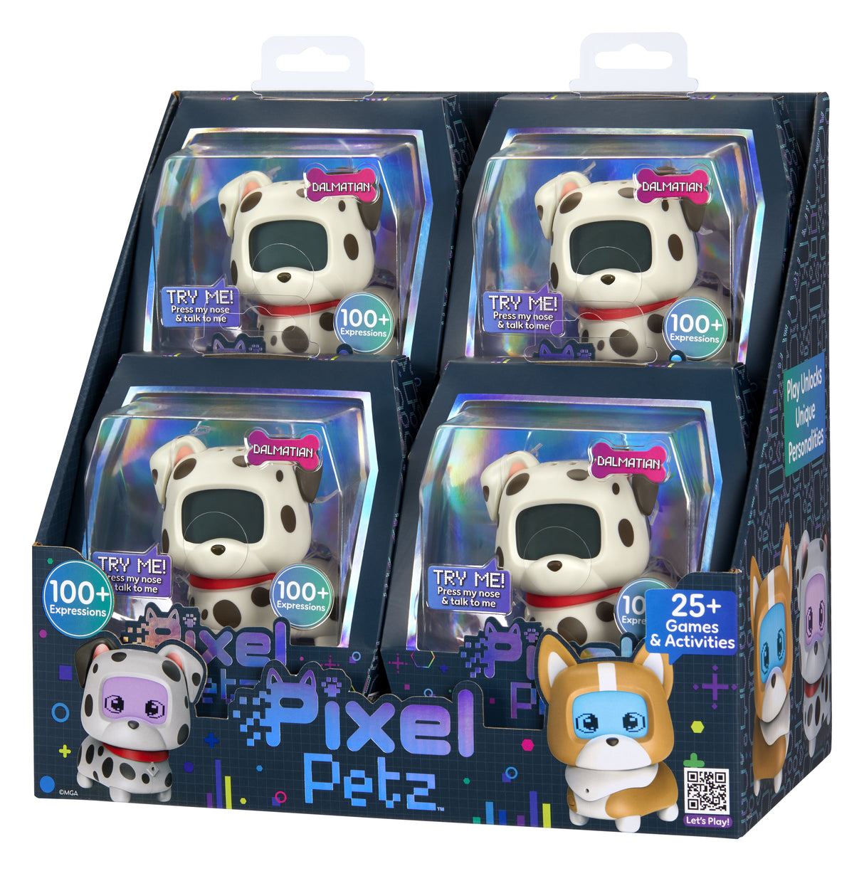 Pixel Petz - Animal virtuel et interactif - Dalmatian - Jeux et activités - Plus de 100 réactions - Des 4ans