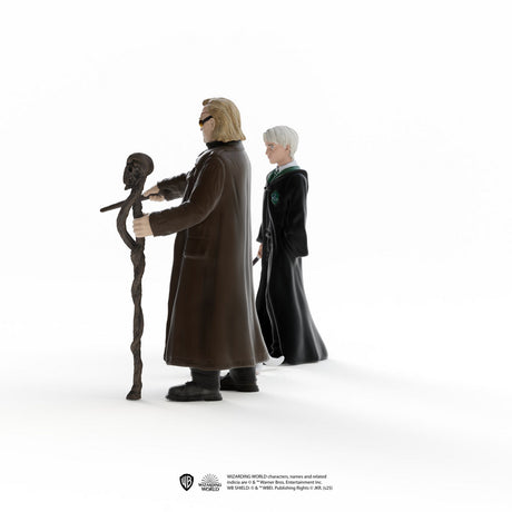 Figurine Alastor Maugrey & Drago Malfoy et le furet, Schleich 14907 Gamme Harry Potter©