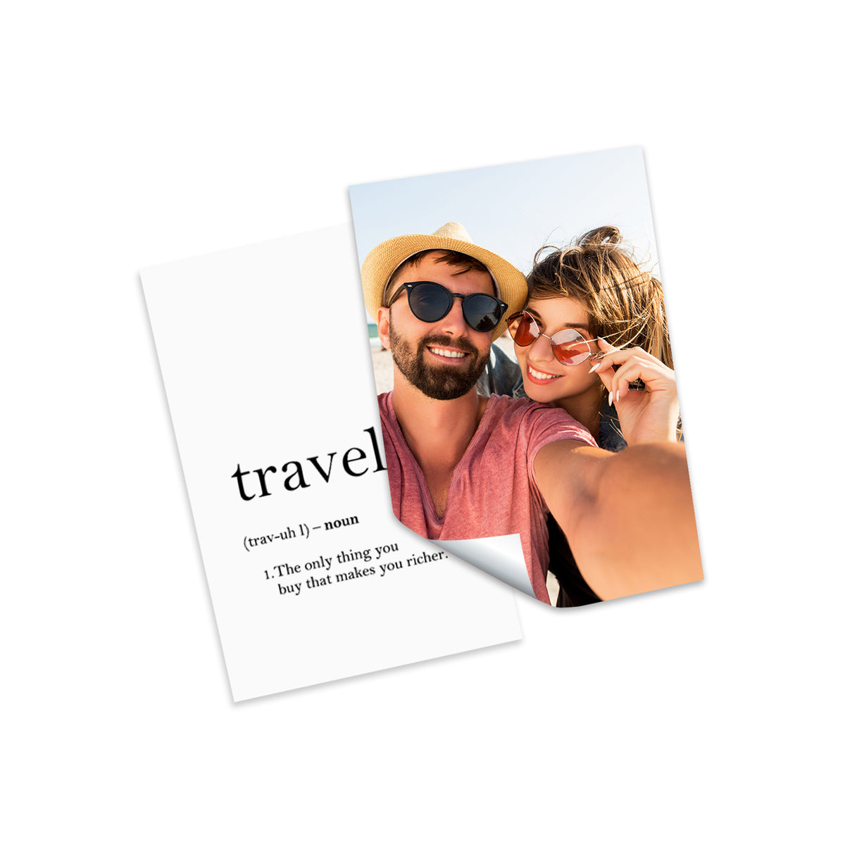 Papier photo mat HP - 180 g/m2 - 10 x 15 cm - 25 feuilles (7HF70A)