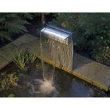 Lame d'eau inox Niagara 60 avec Èclairage led pour bassin de jardin - UBBINK