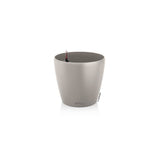 LECHUZA Pot de fleurs - Classico color 28 - Ø 28 x 26 - Kit complet - Brun sable - 9 L