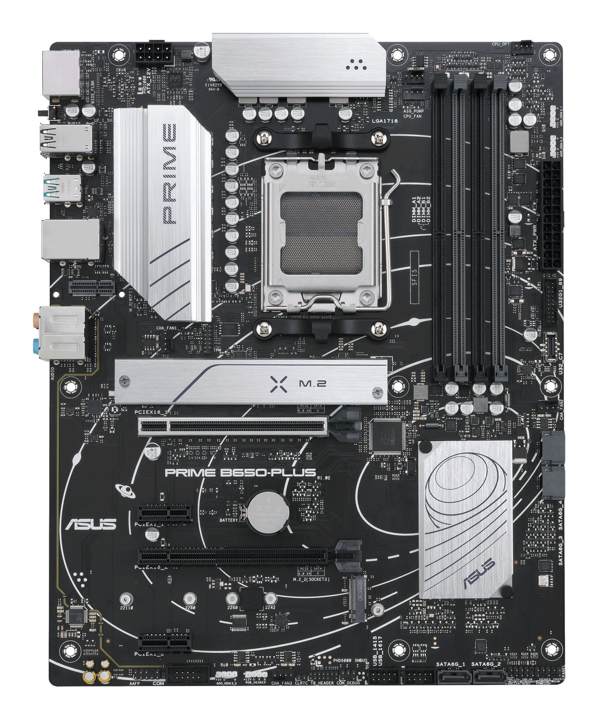 Carte Mere - ASUS - PRIME B650-PLUS - Socket AM5 - DDR5 - ATX - 128 Go - PCIe 4.0 - SATA-600