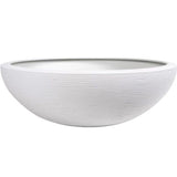 EDA Pot vasque Graphit ÿ59cm - Contenance 39L - Blanc cÈrusÈ