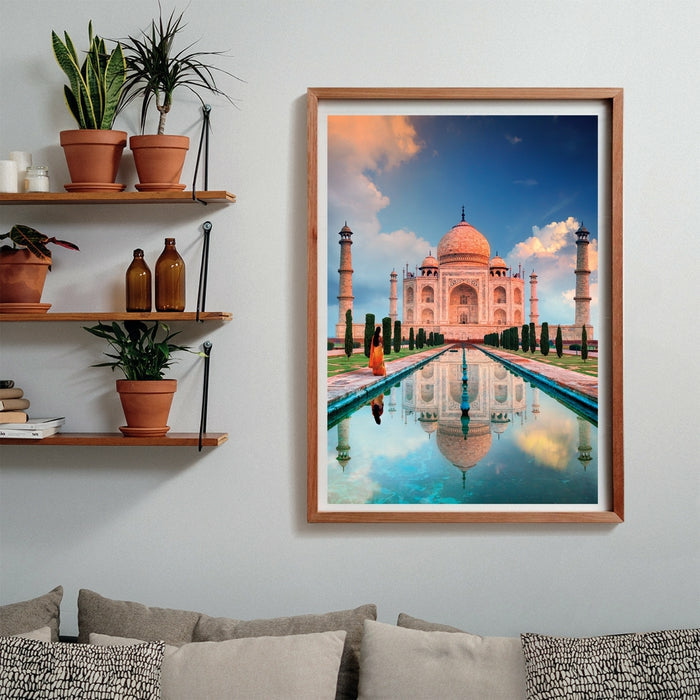 Clementoni - 1500p Taj Mahal - 59,2 x 84,3 cm - Avec poster