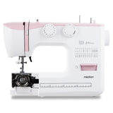 Machine a Coudre - MEDION - SM 60 - 62W - 24 Points + Points Doubles - 700 tr/min - LED - Rose