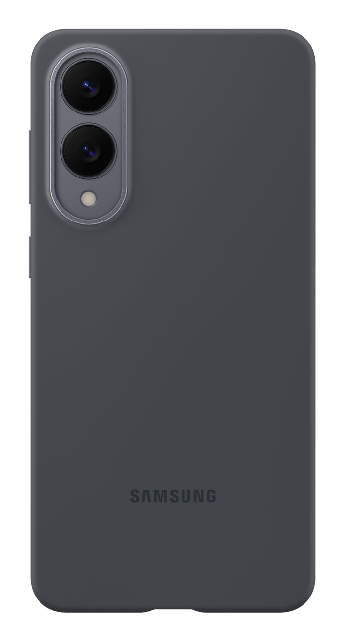 Coque - SAMSUNG - S25 Edge - Silicone - Noir - …lťgant, moderne