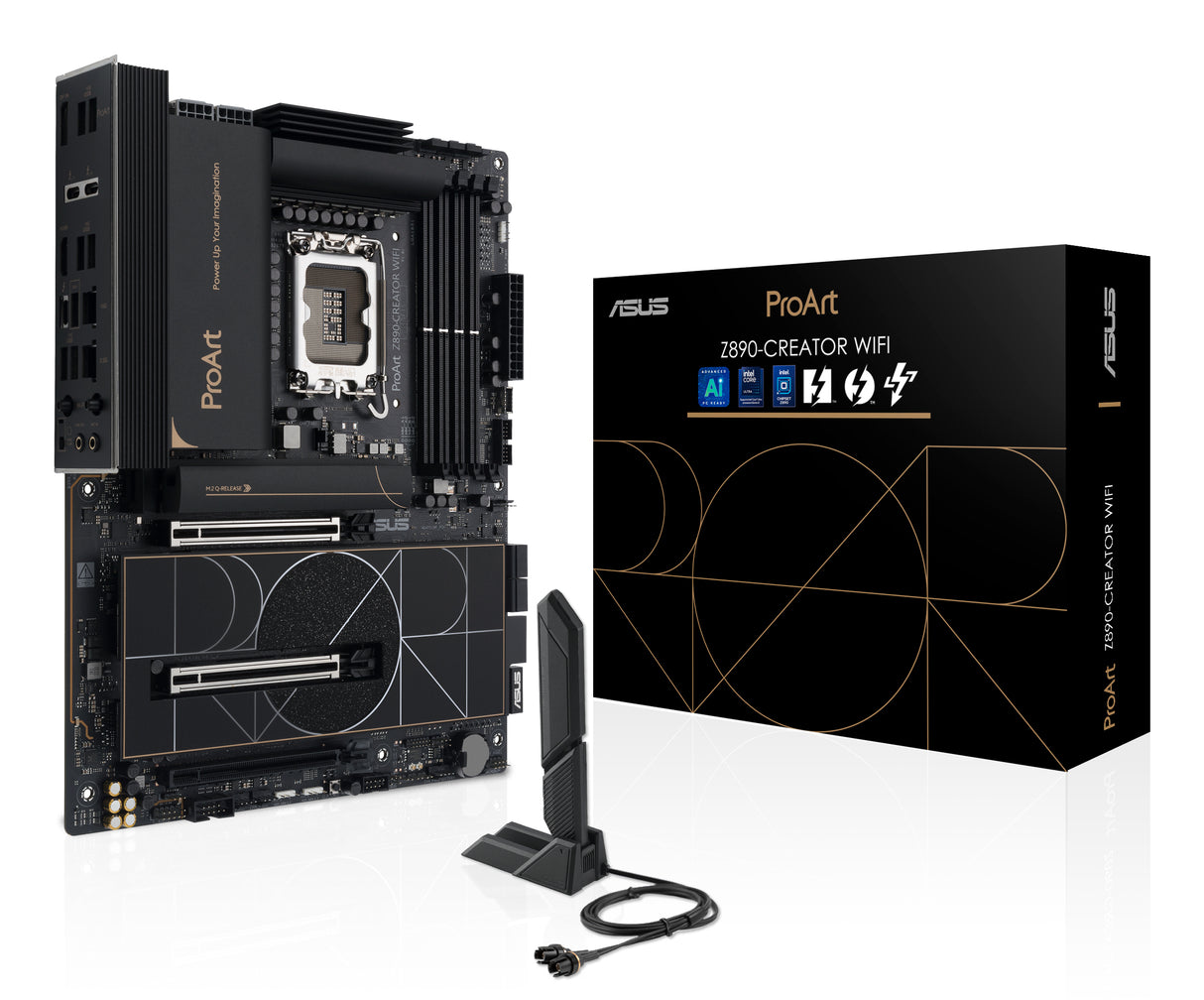 Carte mere - ASUS - PROART Z890-CREATOR WIFI - Intel Z890 LGA 1851 (Socket V1) ATX