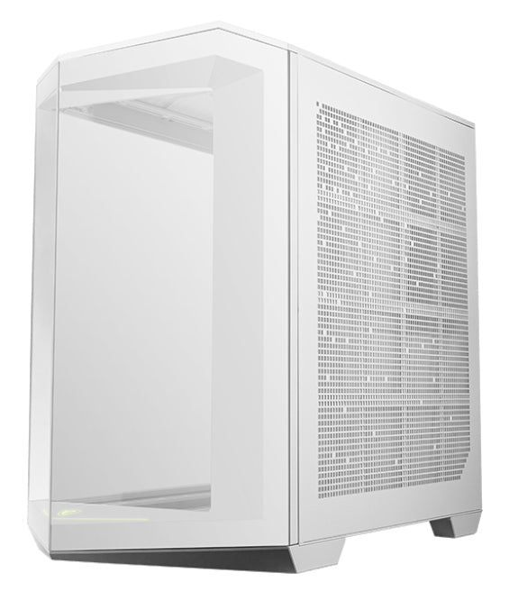 Boitier Moyen Tour ATX MSI Mag Pano 100R Project Zero RGB avec panneaux vitrés (Blanc)