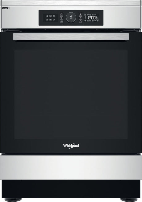Cuisiniere a induction - WHIRLPOOL - WS68IB8ACX/FR/1 - 4 foyers - 2900 W - L60 cm - Inox