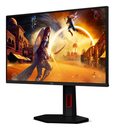 Ecran PC Gamer - AOC - 24,5'' - FHD - 420Hz (OC, 400Hz native) - Dalle Fast IPS - 0,3ms - Réglable en hauteur - 25G4KUR