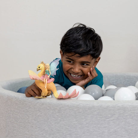 Figurine Schleich Phéonix - Figurine de Dragon Réaliste avec Ailes Mobiles et Détails Artistiques - Cadeau pour Enfants a Partir de