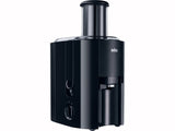 Centrifugeuse BRAUN J300 MultiQuick 3 - Noir - 2 vitesses - Réservoir a pulpe 2L - Systeme de pressage rapide
