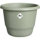 Pot de fleur rond - ELHO - Amiga Rond 55 - 55 L - Ø 55 x H 51 cm - Vert - Extérieur