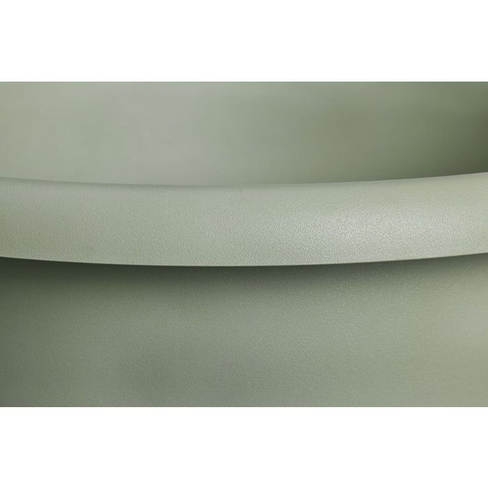 Pot de fleur rond - ELHO - Amiga Rond 55 - 55 L - Ø 55 x H 51 cm - Vert - Extérieur