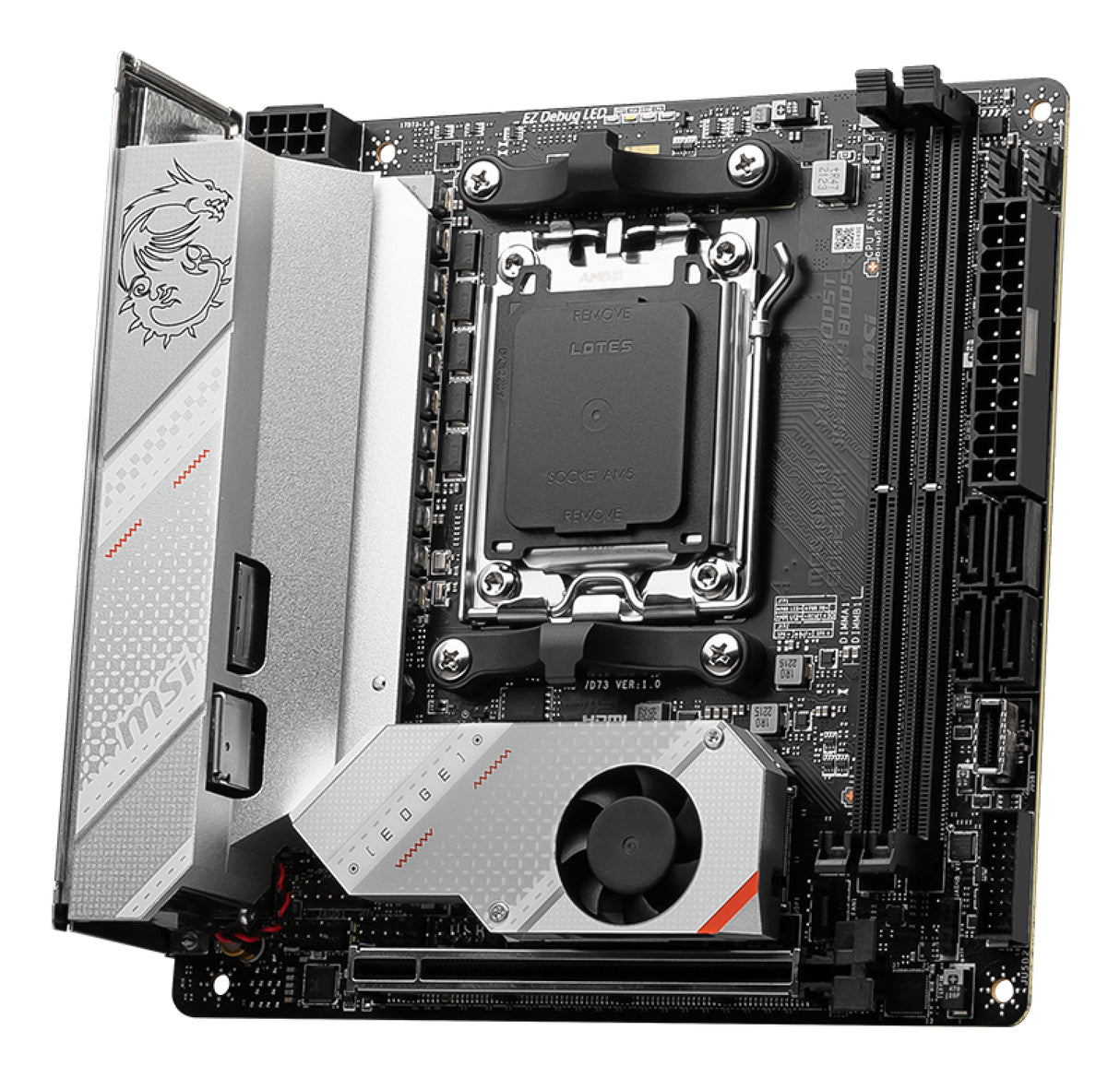 Carte mere - MSI - MPG B650I EDGE WIFI - AM5 - DDR5 - Wi-Fi 6E