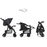 HAUCK - Poussette compacte - SHOPPER NEO II - 4 roues - Caviar / Silver