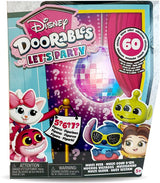 Doorables Coffret 4 mini-figurines DISNEY, Let's Party Multi Peek, Modele aléatoire a collectionner, Des 5 ans