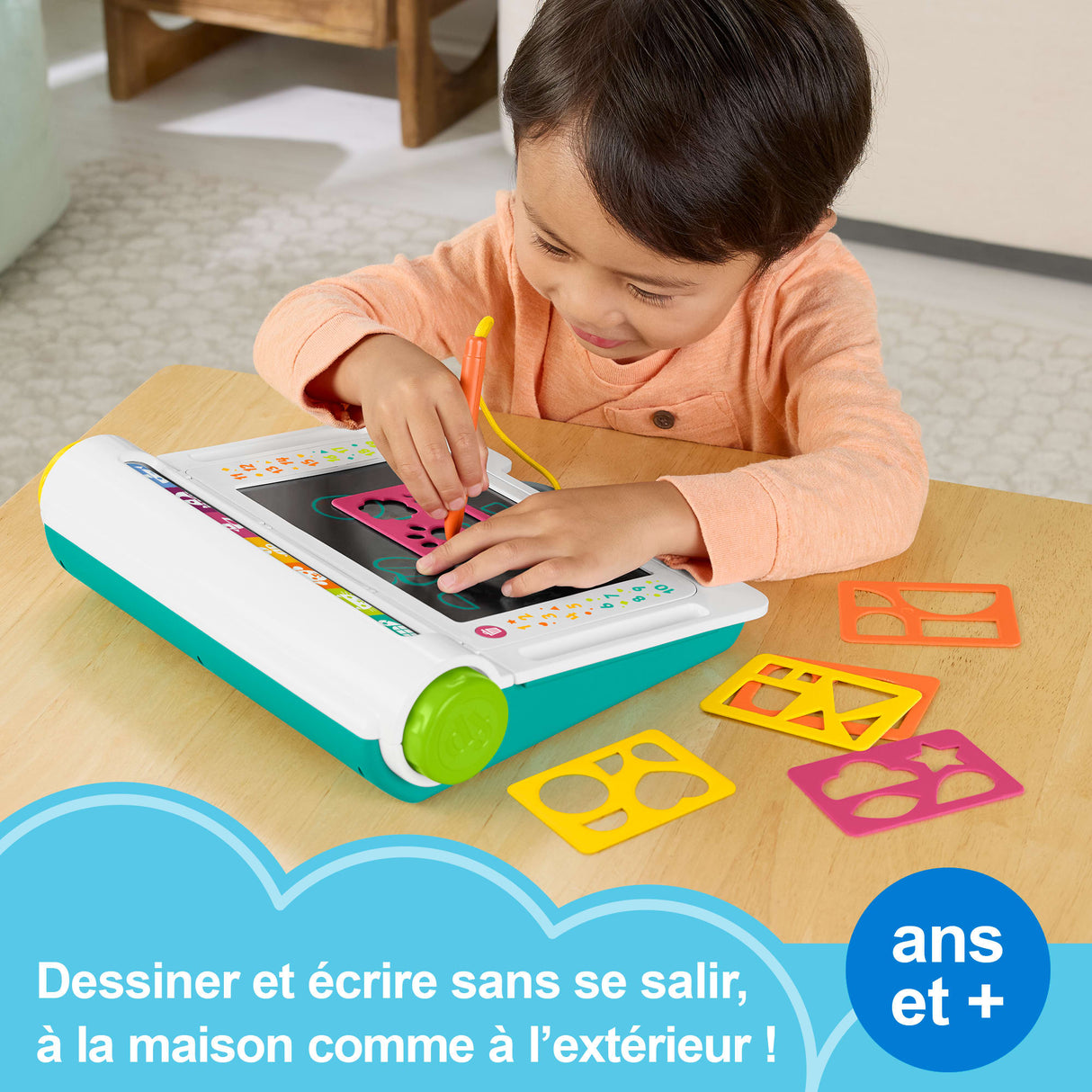 Fisher-Price - Bureau Apprentissage et Dessin - Tablette écriture - Fisher-Price - JDL70