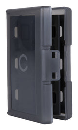 Boîtier de protection et transport - KONIX - Pour cartouches de jeux Nintendo Switch 2 - Antichoc - 24 rangements - Noir