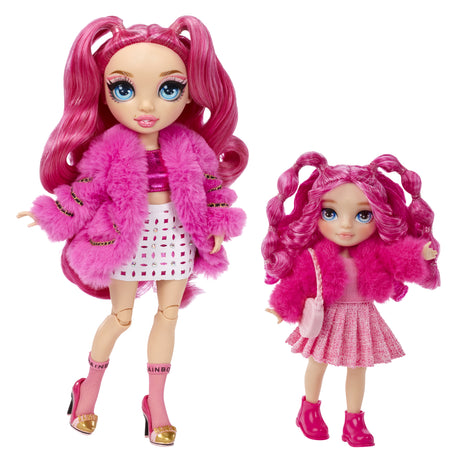 Rainbow High Littles - Poupée 15cm + animal de compagnie - Rose - Des 4ans