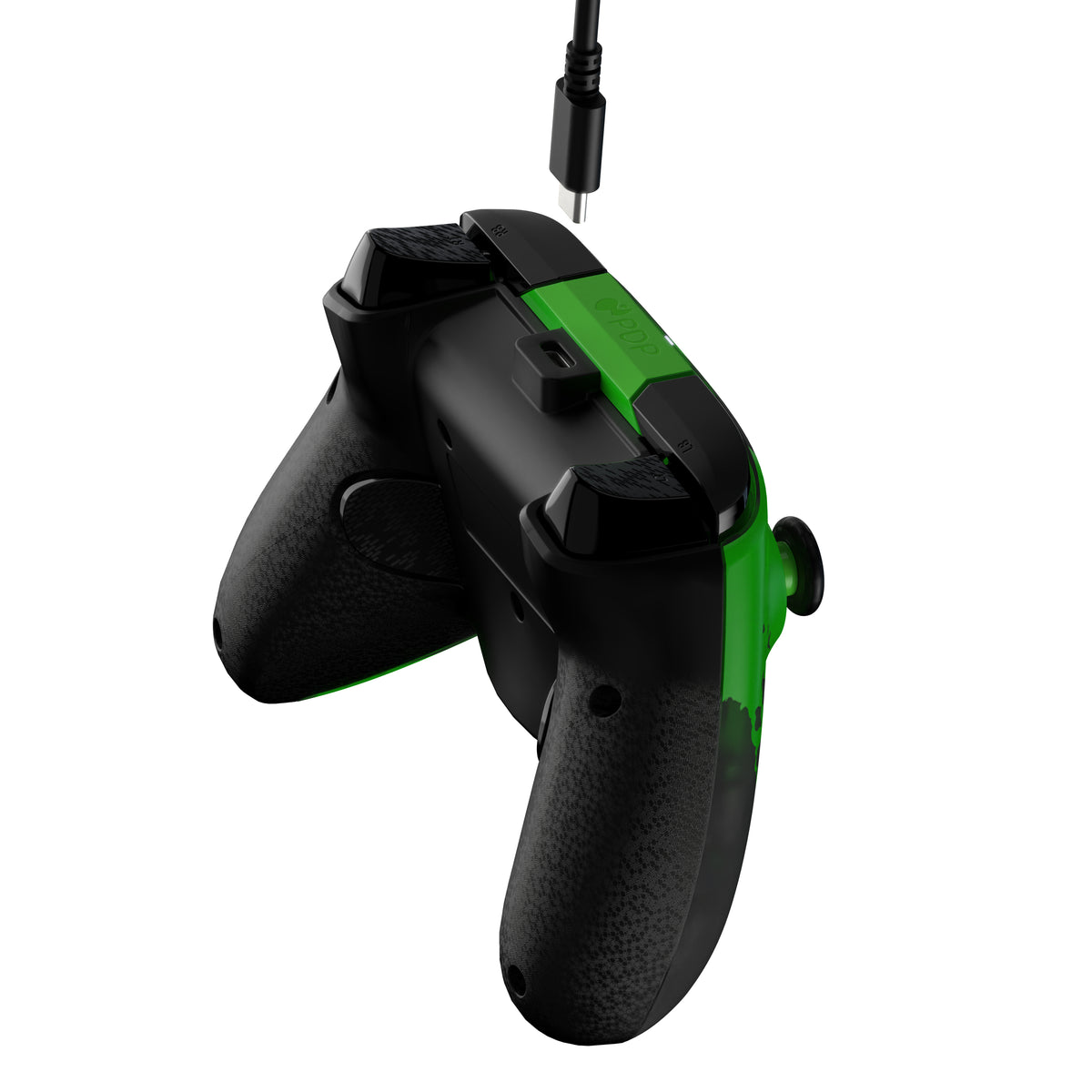 Manette de jeu - Xbox - Rematch Glow Advanced - Filaire - Jolt Green - PDP