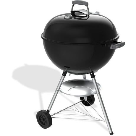 Barbecue a charbon - Weber - Bar-B-Kettle - Ř57 cm - Thermometre intégré - Acier émaillé - 9 couverts - Noir