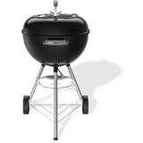 Barbecue a charbon - Weber - Original Kettle - Ř47 cm - Thermometre intégré - Acier émaillé - Clapet d'aération - 6 couverts - Noir