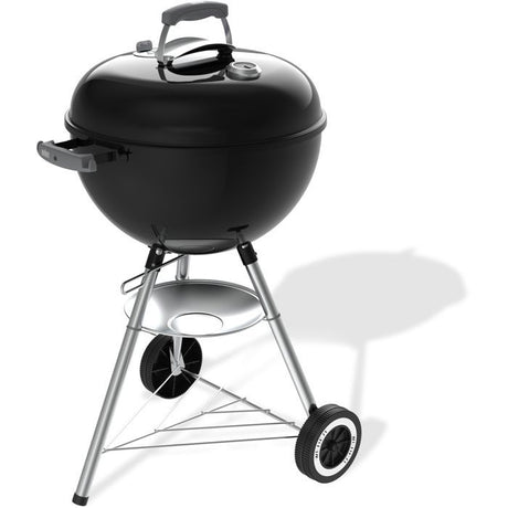 Barbecue a charbon - Weber - Original Kettle - Ř47 cm - Thermometre intégré - Acier émaillé - Clapet d'aération - 6 couverts - Noir
