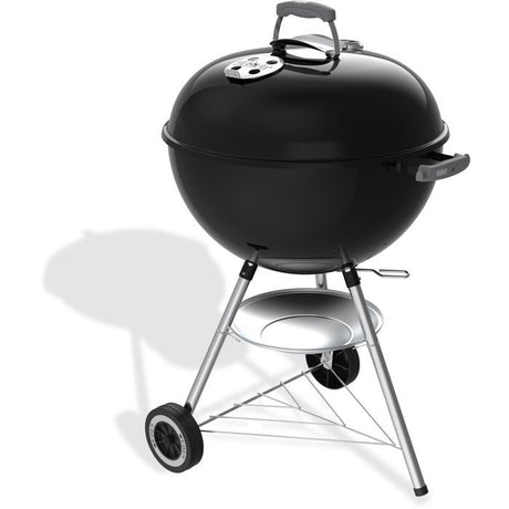 Barbecue a charbon - Weber - Original Kettle - Ř57 cm - Thermometre intégré - Acier émaillé - Clapet d'aération - 9 couverts -Noir