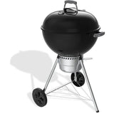 Barbecue a charbon - Weber - Original Kettle E-5730 - Ø57 cm - Thermometre intégré - Clapet d'aération - 9 couverts - Noir