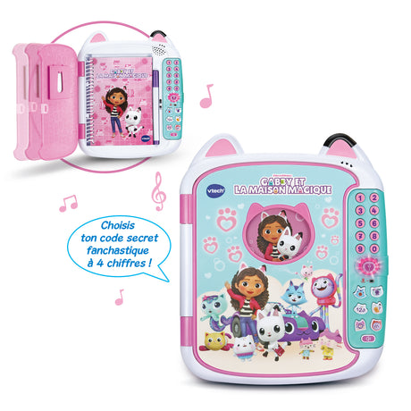 VTECH - GABBY ET LA MAISON MAGIQUE - KIDISECRETS, MON JOURNAL INTIME - Multicolore