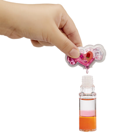 Yummiland Lip Gloss Doll - Color Change Combo -  Poppy Melonberry
