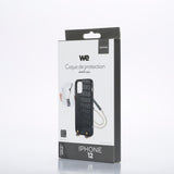 We Coque de protection AVEC TOUR DE COU APPLE IPHONE 12 Noir