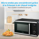 Four micro onde MEDION MD 11499 - Fonction friture a air chaud