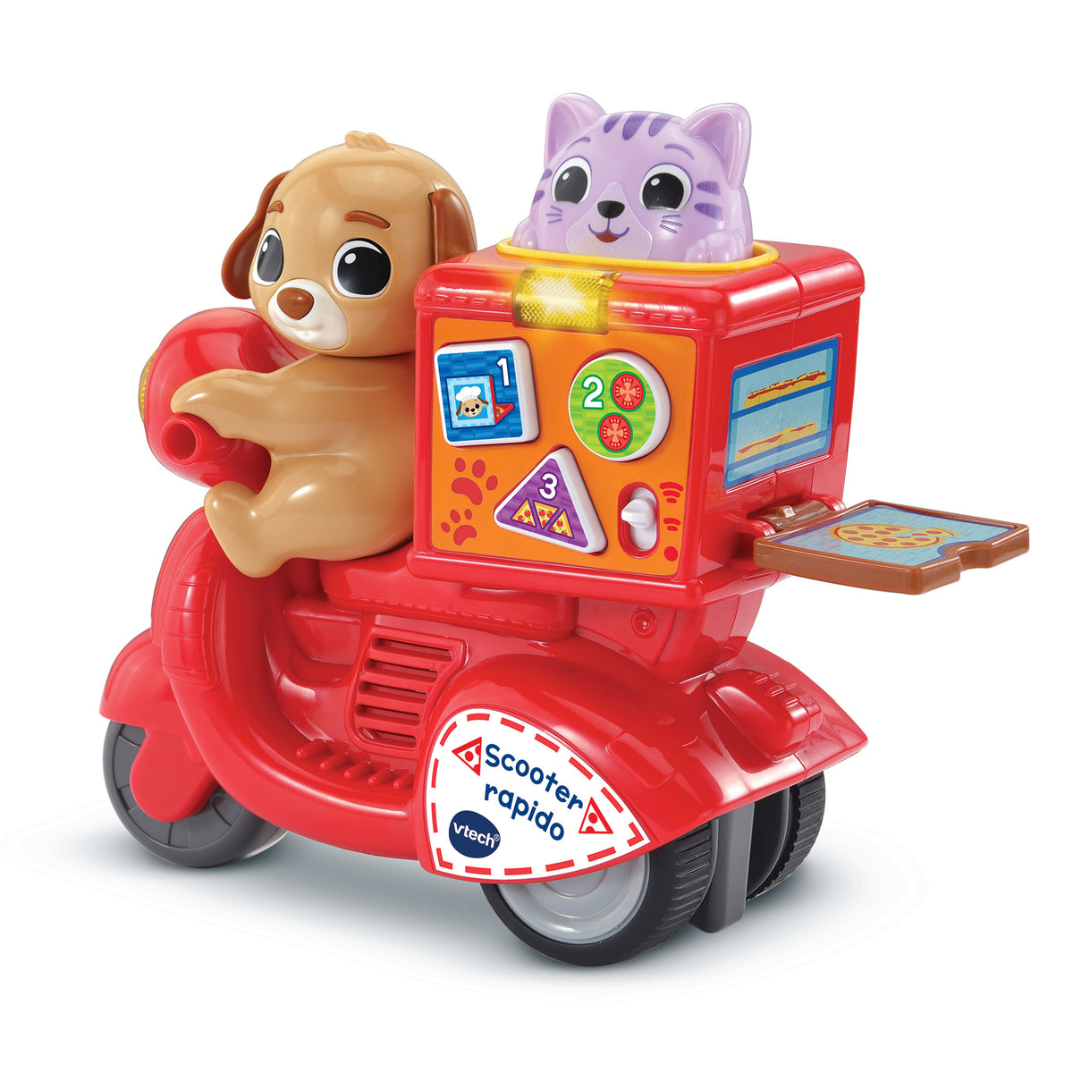 VTECH BABY - PRESS & GO SCOOTER RAPIDO - Rouge