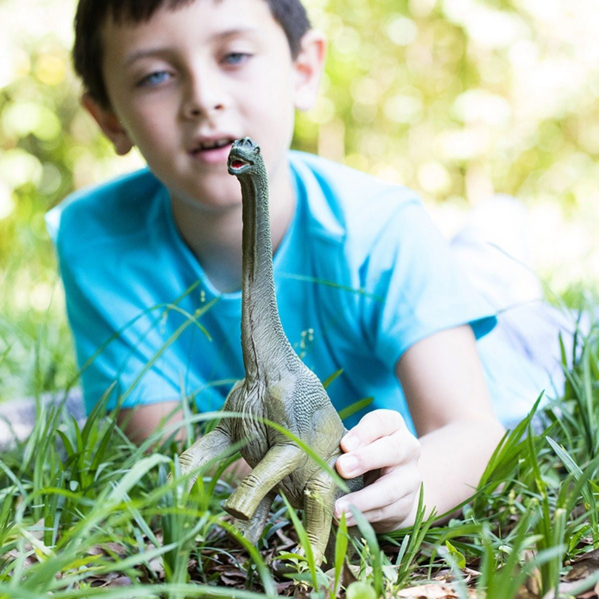 Figurine Brachiosaure, dinosaure détaillée et durable, jouet éducatif et amusant pour enfants, Schleich 14581 Dinosaurs, des 4 ans