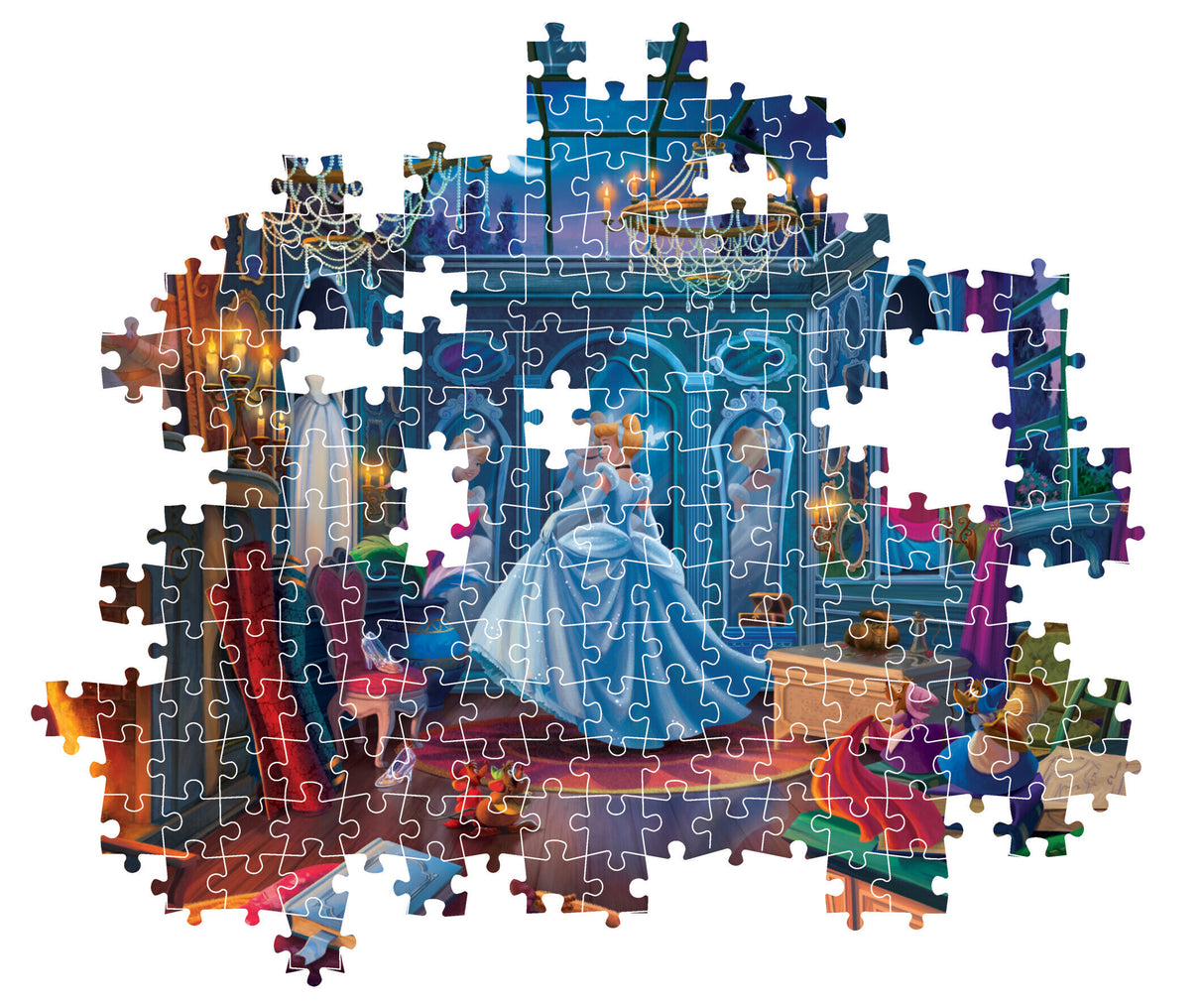 CLEMENTONI - Ever After - Puzzles 500 pieces - Disney Princesses - Jasmine