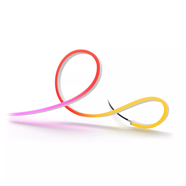 Ruban LED - PHILIPS HUE - Neon extérieur - 10 metres - 1100 lm - Ambiance -  Aujustable - Résistant - Base tension