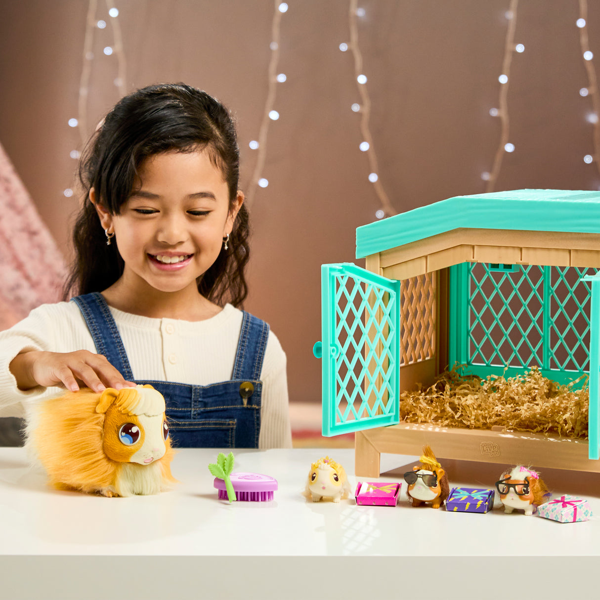 Mama surprise Little live pets - Animal en peluche cochon d'inde - MOOSE TOYS